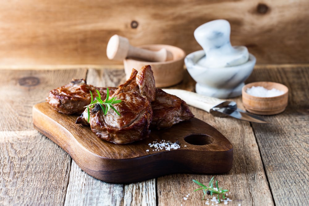 veal chops