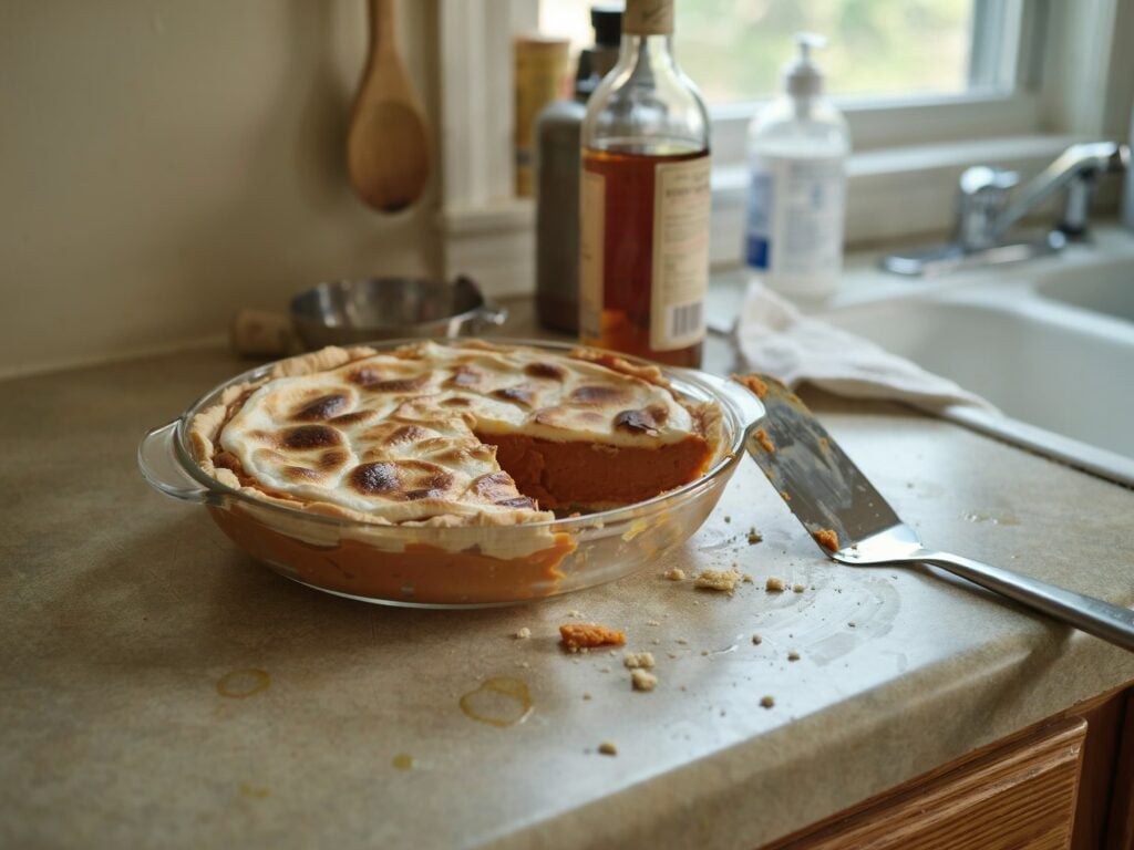 Bourbon Sweet Potato Pie