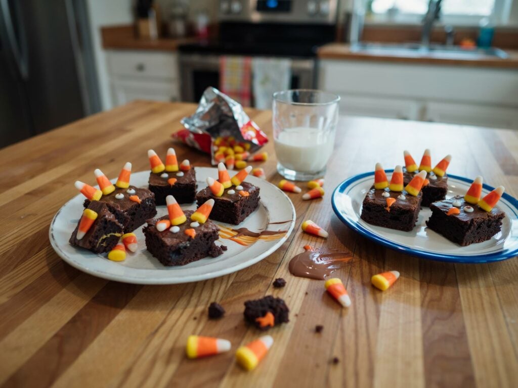 Mini Brownie Turkeys