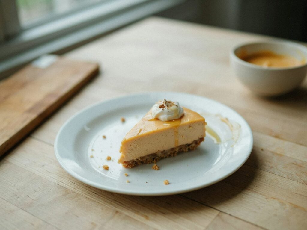 No-Bake Pumpkin Cheesecake