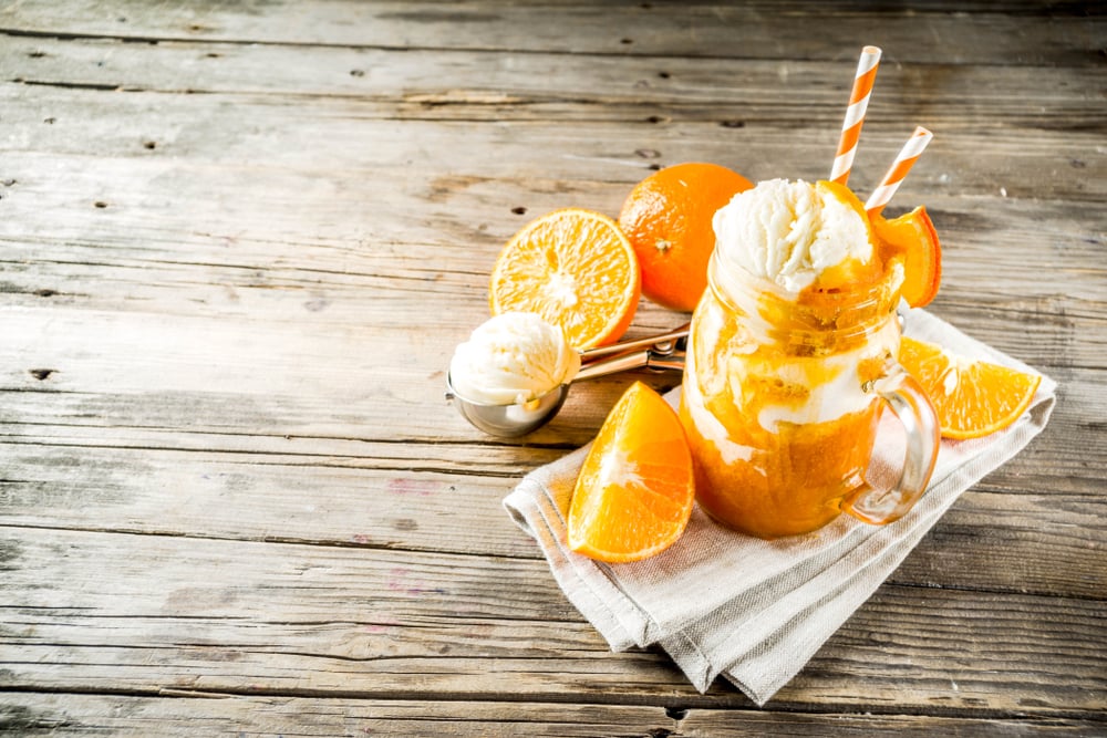 Orange Soda Creamsicle cocktail