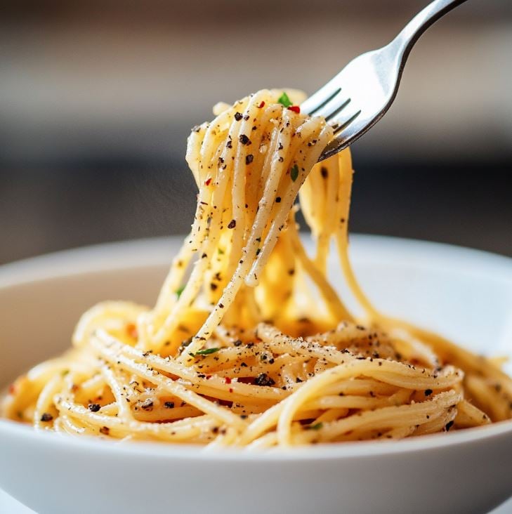 Chili Onion Crunch Chicken Pasta