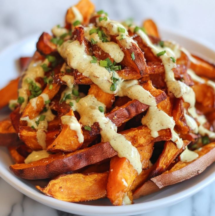 Loaded Sweet Potato Fries