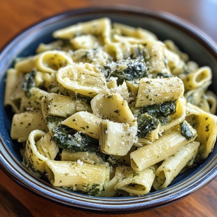 Spinach and Artichoke Pasta