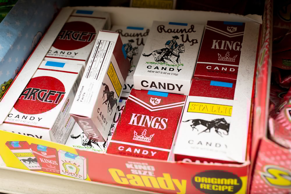 candy cigarettes