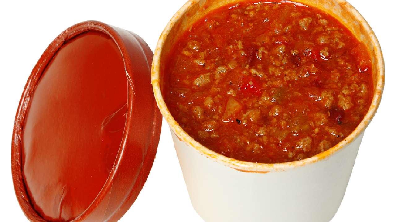 chili in paper to go cup