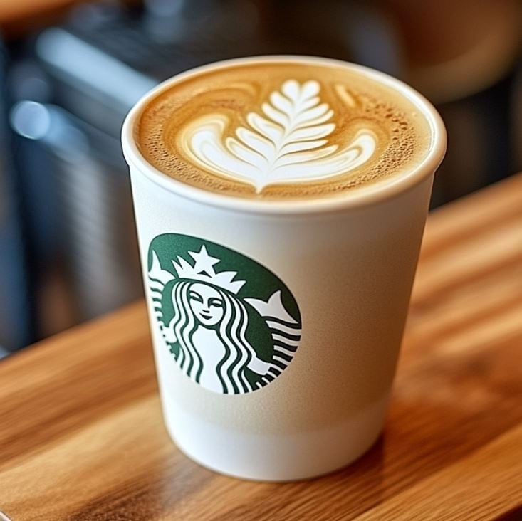 Starbucks Honey Almondmilk Flat White