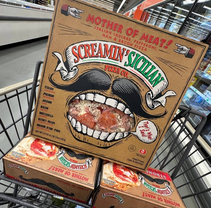 Screamin’ Sicilian Frozen Pizza