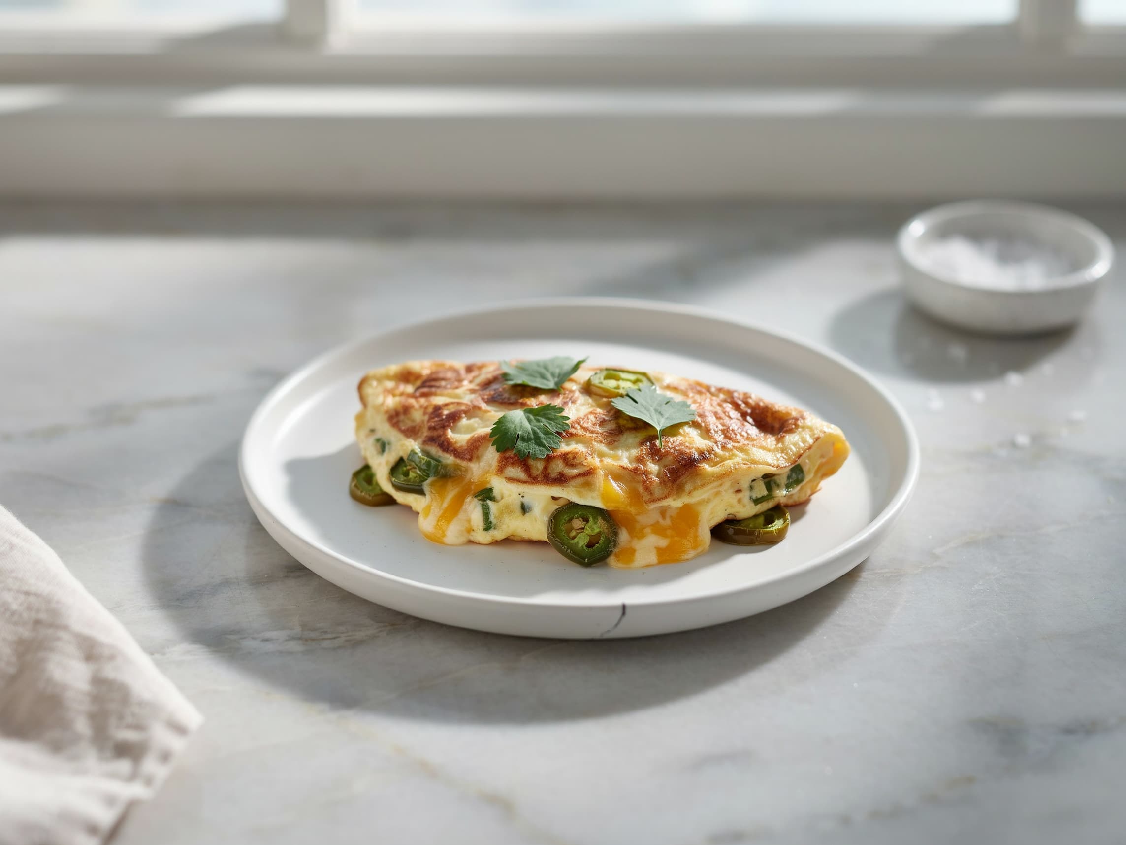 jalapeรฑos omelet