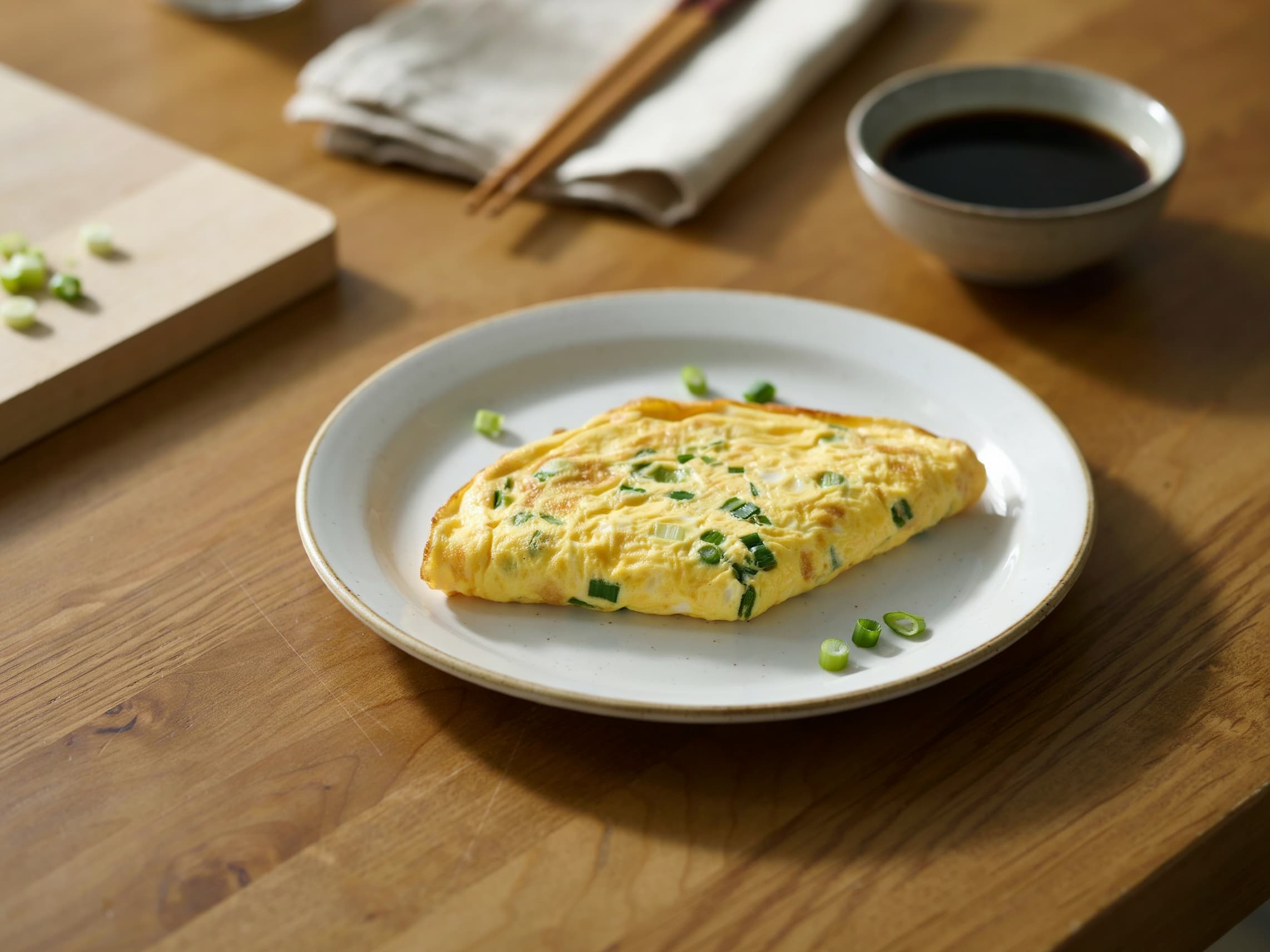 scallion omelet