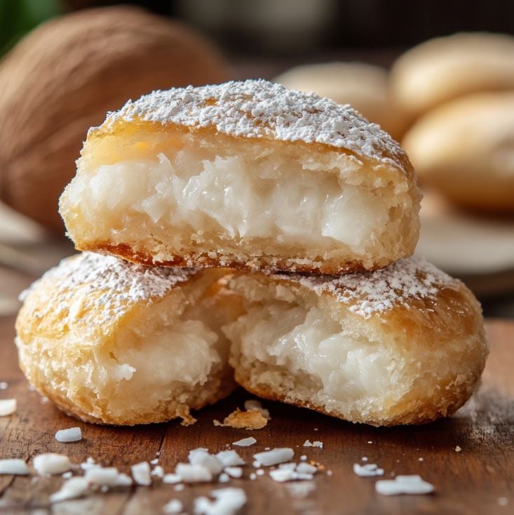 Coconut Filled Hawaiian Malasadas