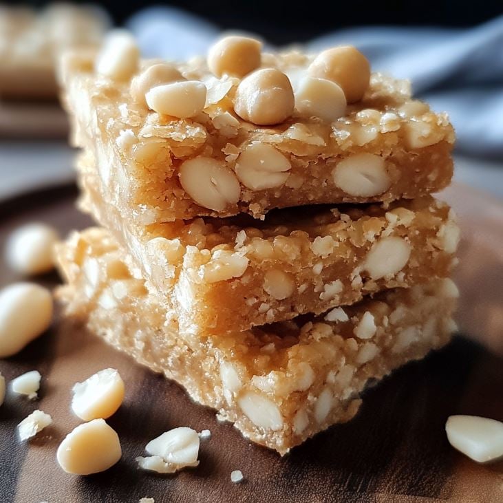 Coconut Macadamia Nut Bars