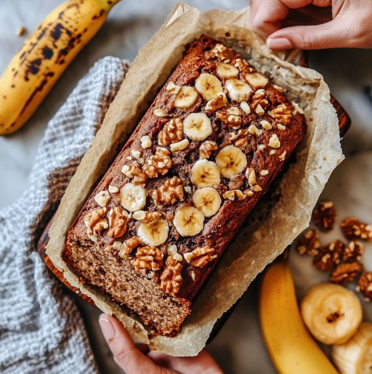 Hawaiian Banana Nut Bread