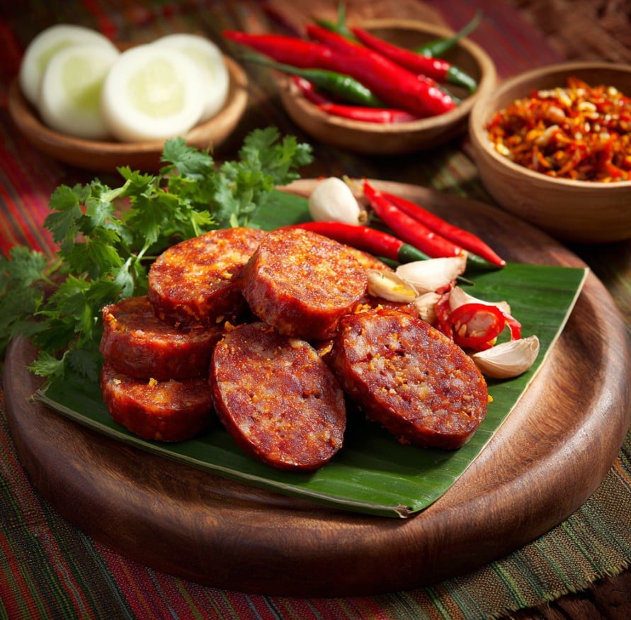 Sai Oua (Northern Thai Sausage)