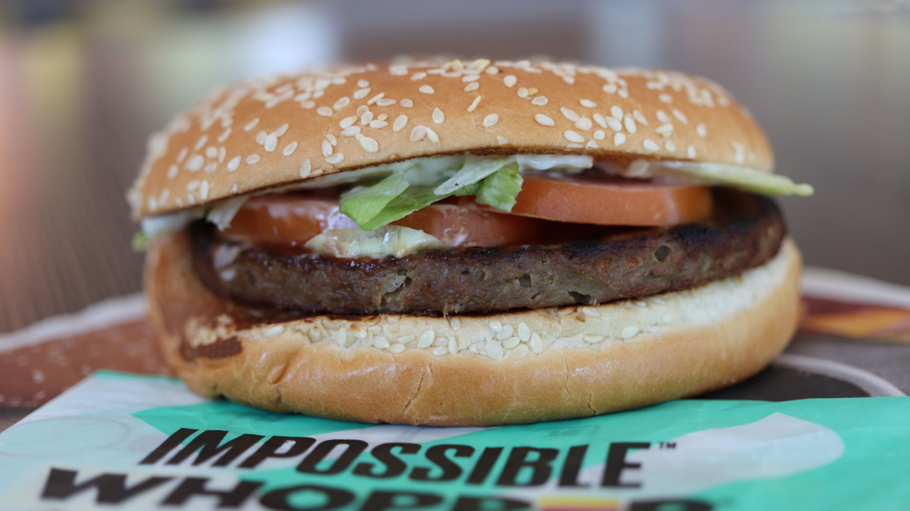 The IMPOSSIBLE™ WHOPPER® at a Burger King restaurant