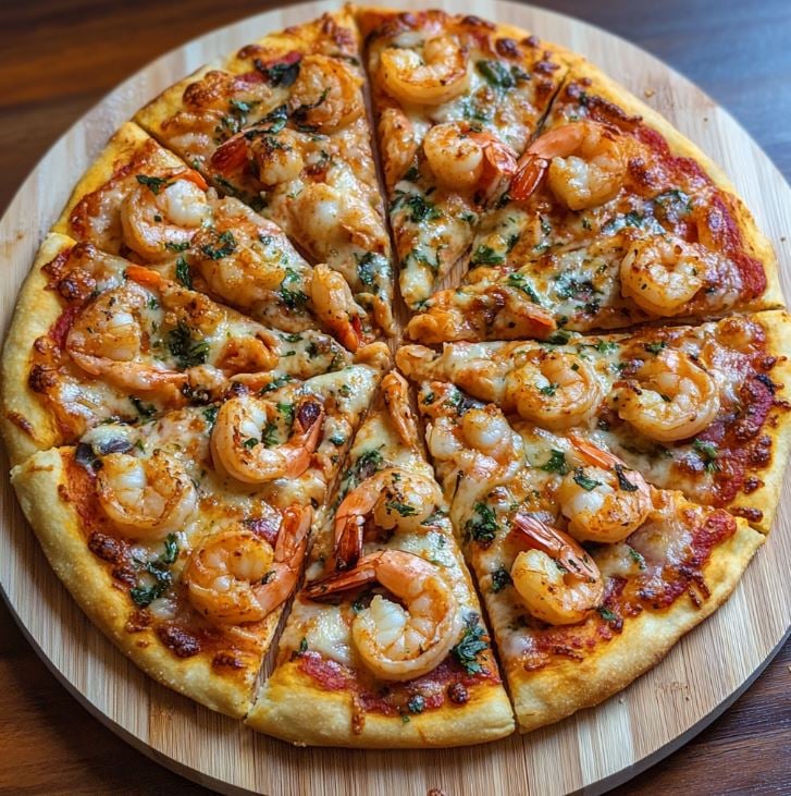 Cajun Shrimp Pizza