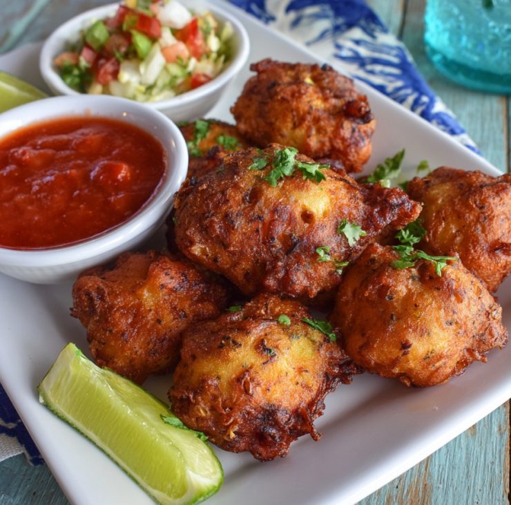 Handcrafted Conch Fritters (Appetizers)