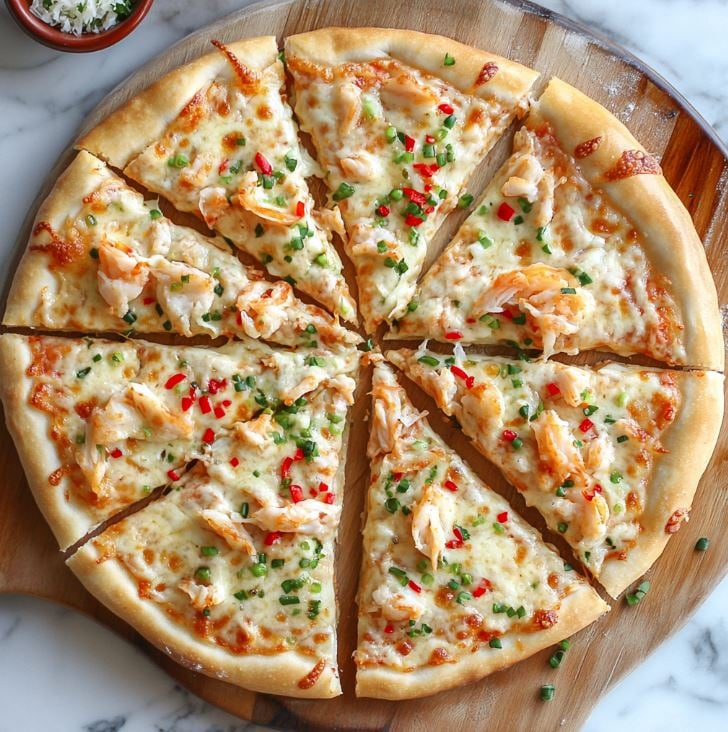 Crab Rangoon Pizza