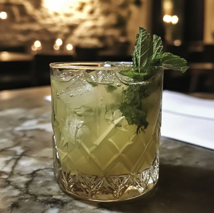 Greek Mastiha Mojito