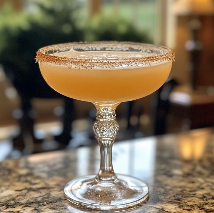 Greek Sidecar Cocktail