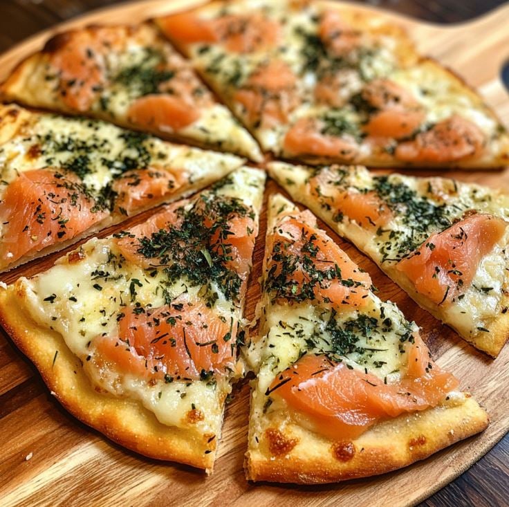 Smoked Salmon Pizza