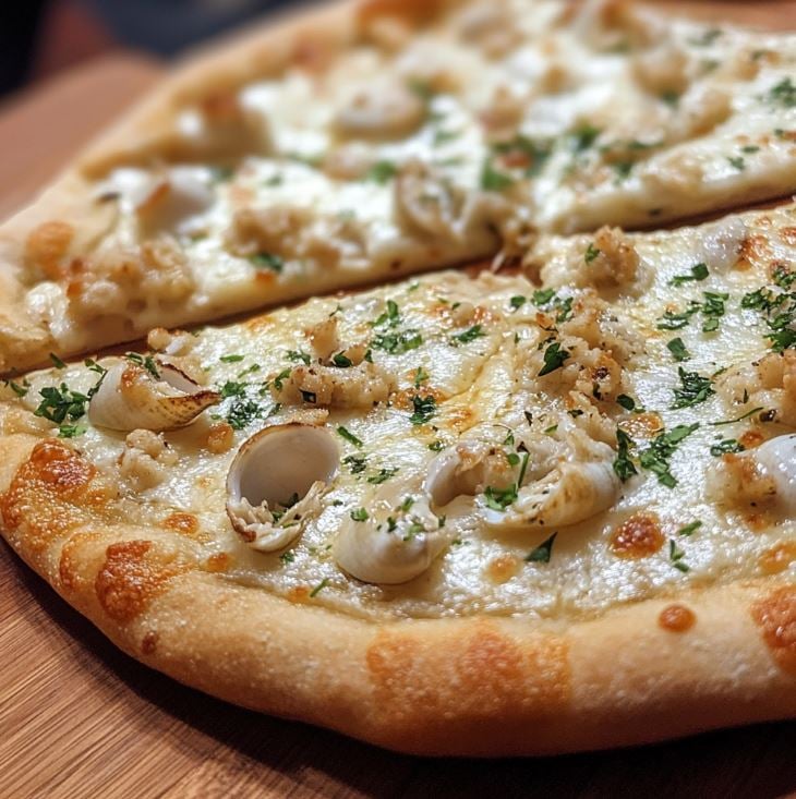 White Clam Pizza