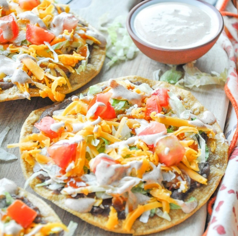 Spicy Tostada