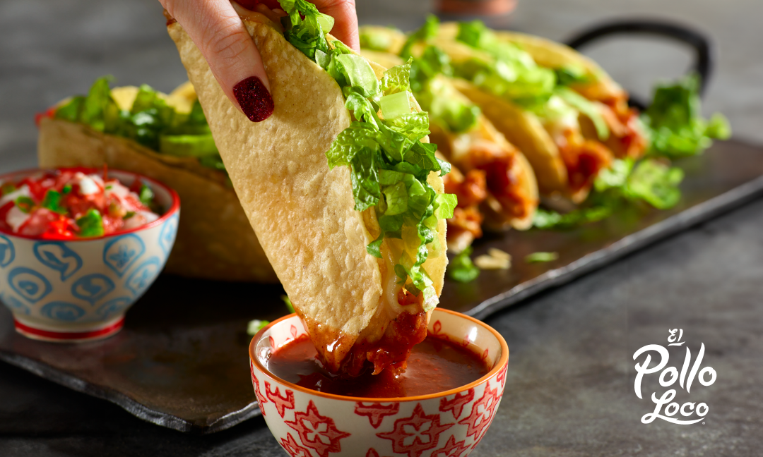 El Pollo Loco Shredded Chicken Crunchy Taco