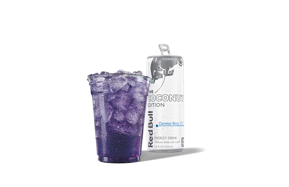 Jack in the Box Coconut Berry Breeze Red Bull Infusion