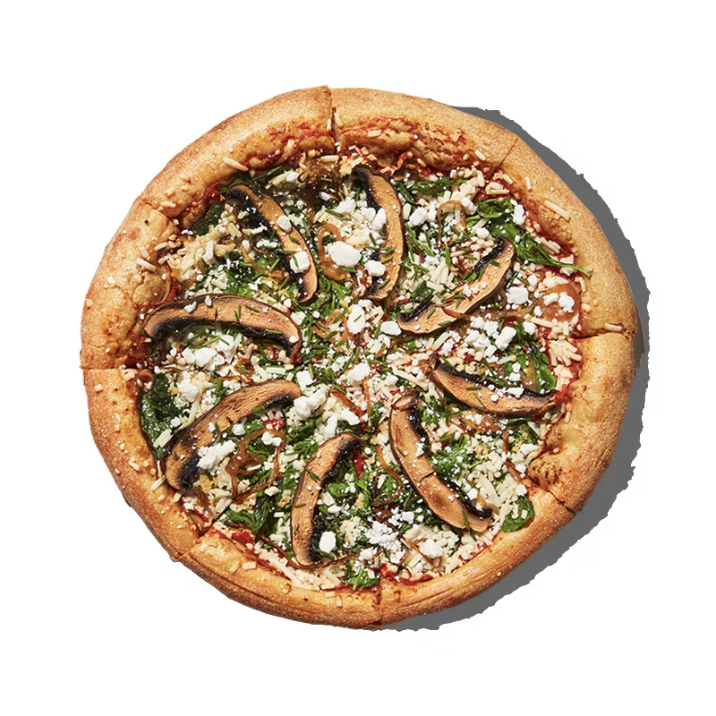 Mellow Mushroom Miss Mushroom Pizza