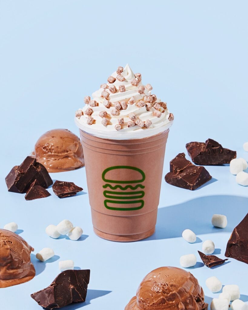 Shake Shack Frozen Hot Cocoa Shake
