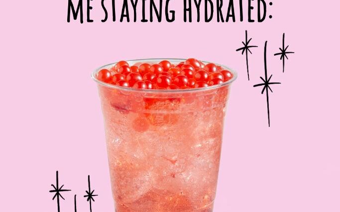 Del Taco Double Strawberry Poppers