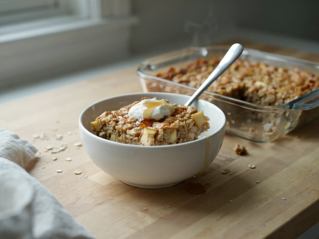 Apple Cinnamon Baked Oatmeal