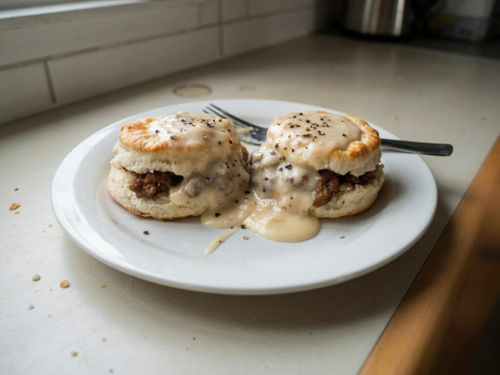 Biscuits and Sausage Gravy