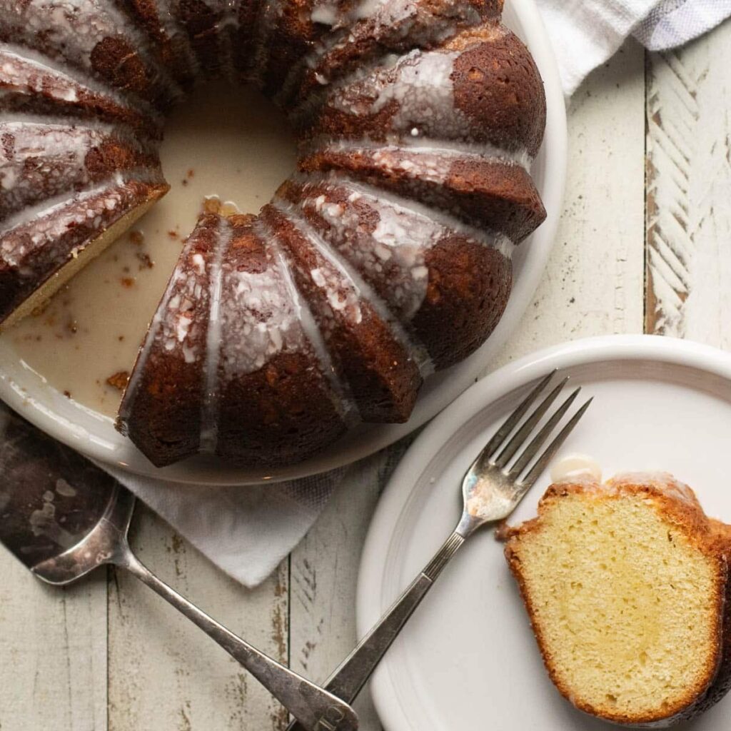 Bourbon Sour Cream Bundt Cake
