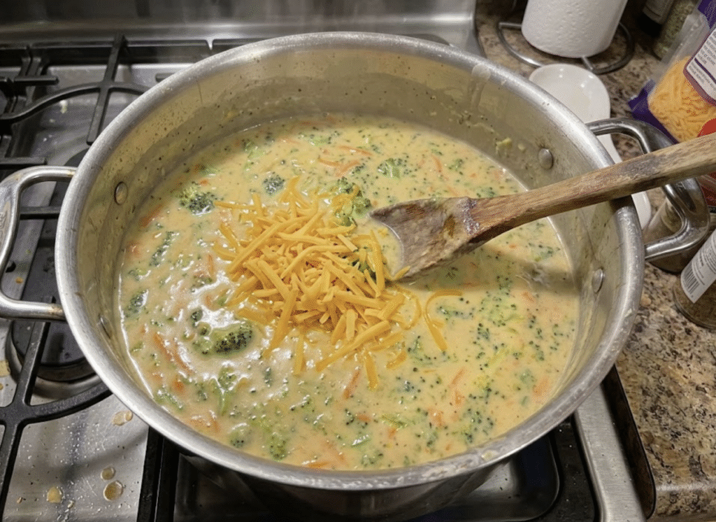 Broccoli Cheddar Soup