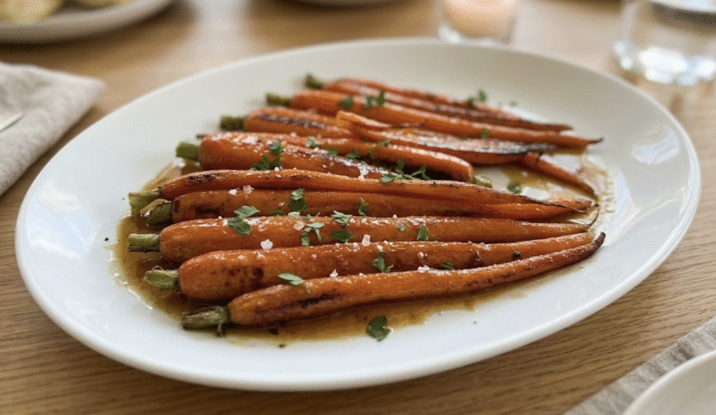 Brown Sugar Glazed Carrots