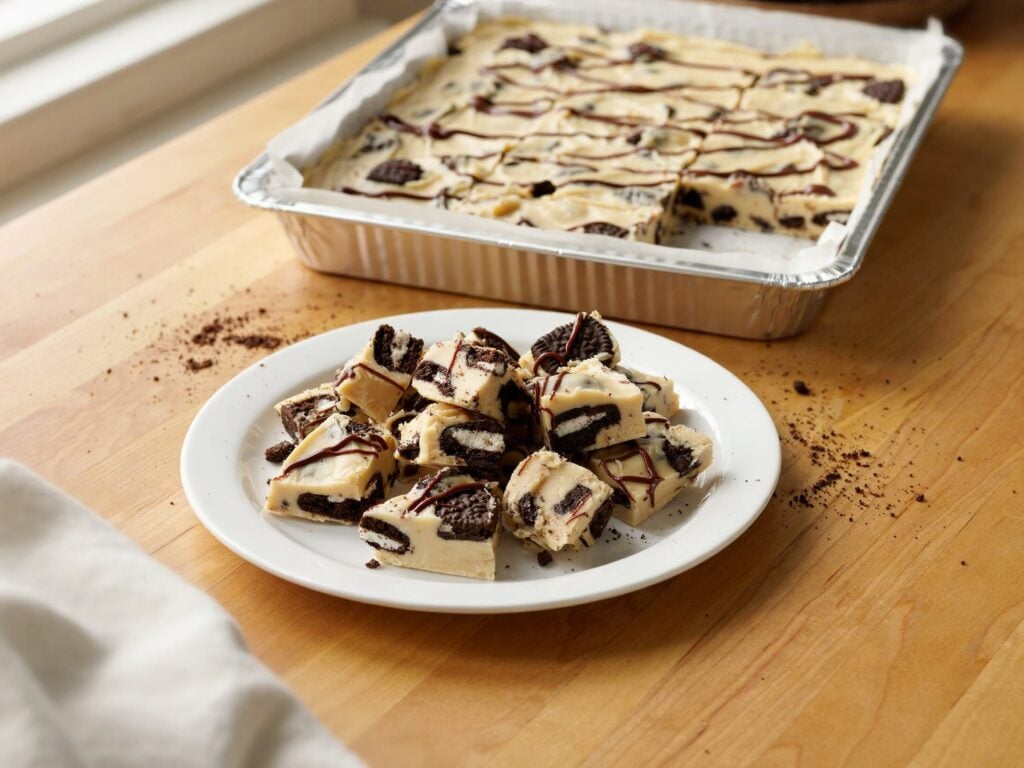 Cookies and Cream Oreo Bark