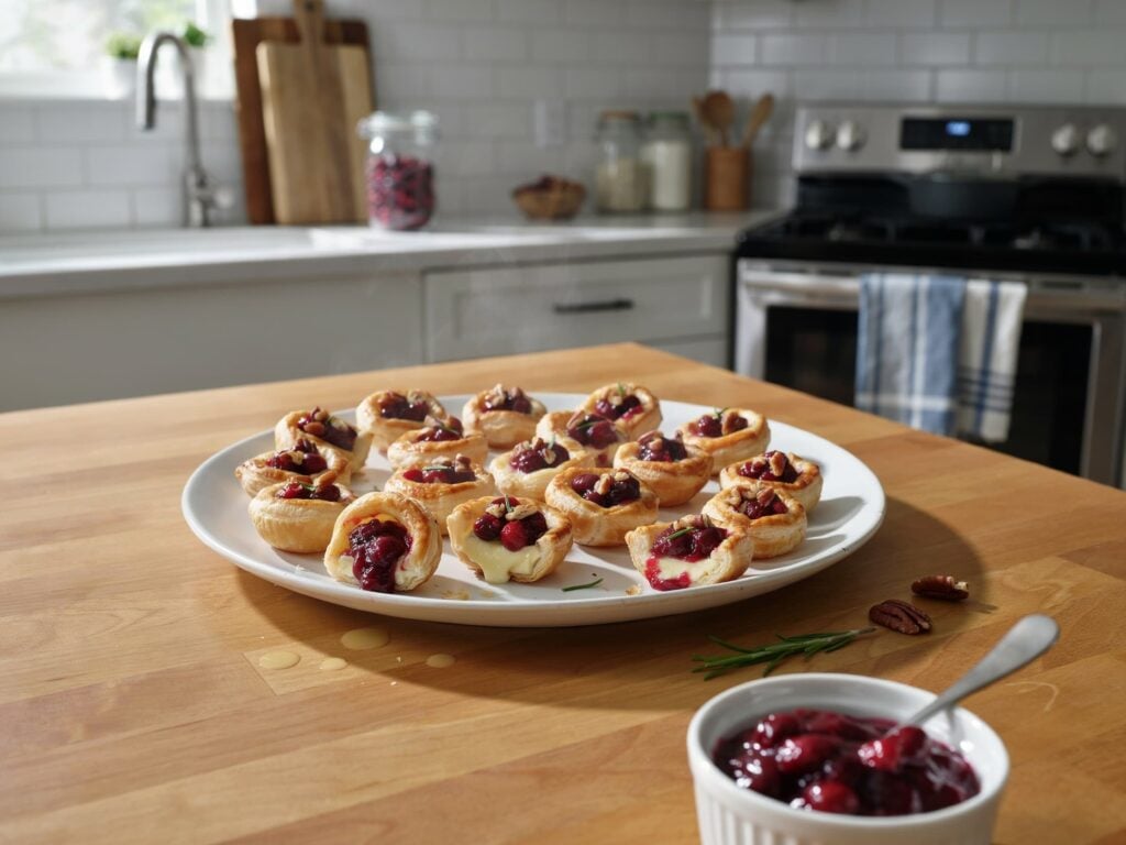 Cranberry Brie Bites