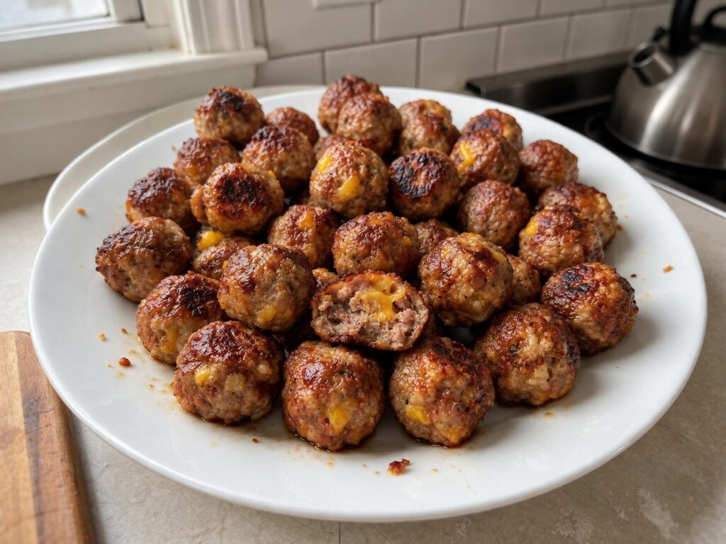 Cream Cheese Sausage Balls