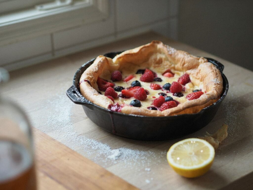 Dutch Baby with Berries
