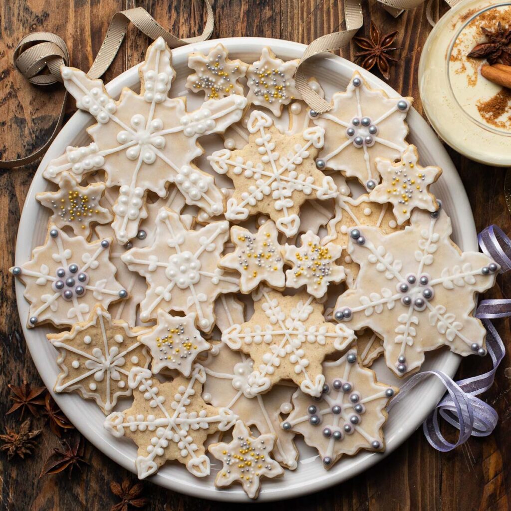 Eggnog Cut Out Cookies