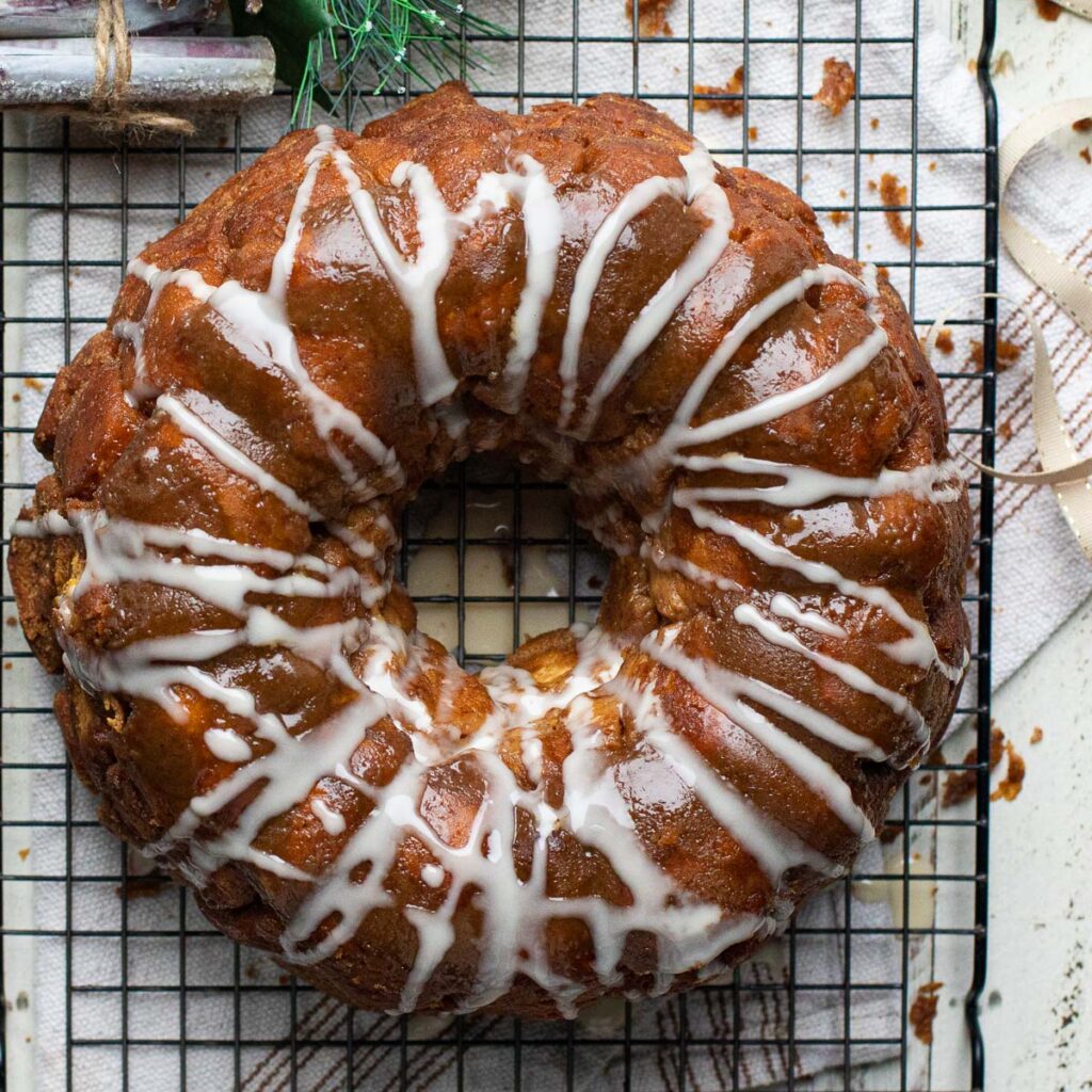 Gingerbread Monkey Bread