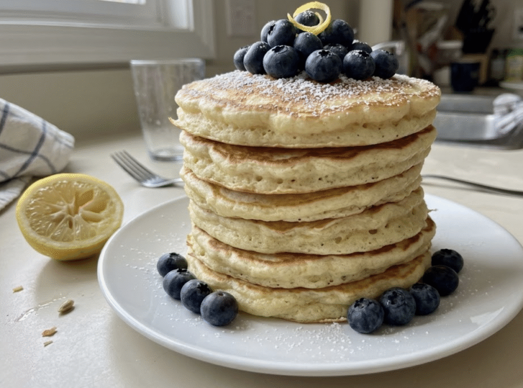 Lemon Ricotta Pancakes