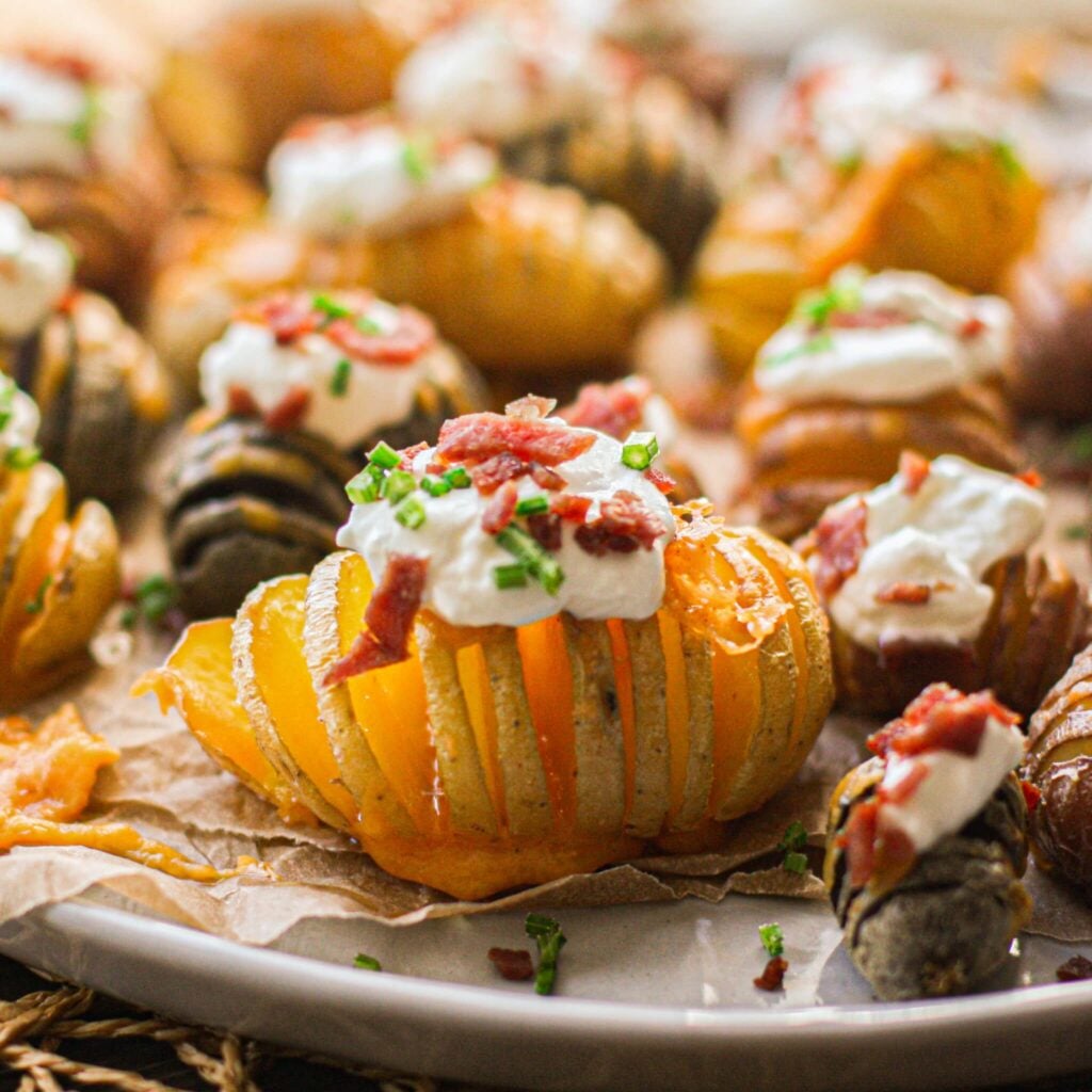 Hasselback Potatoes