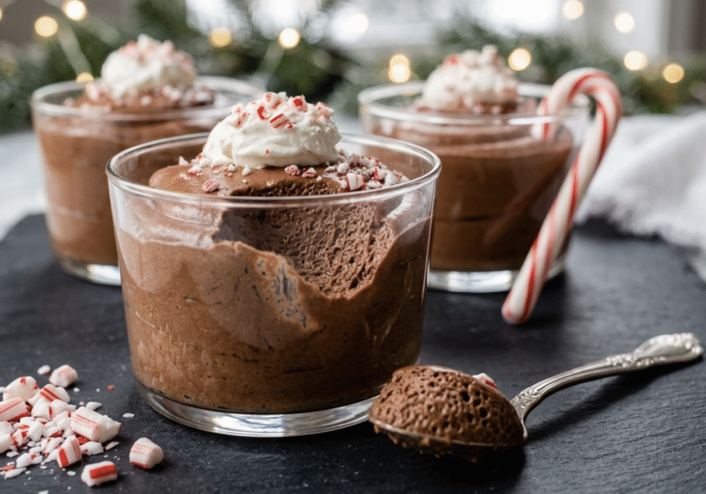 Peppermint Chocolate Mousse