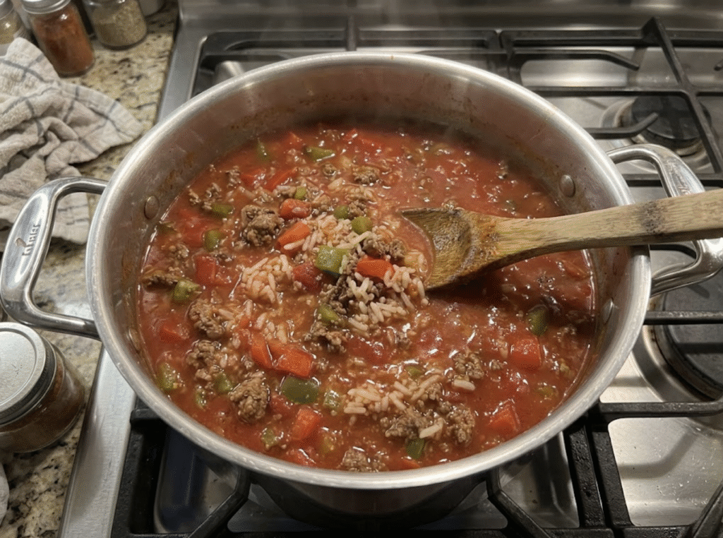Stuffed Pepper Soup
