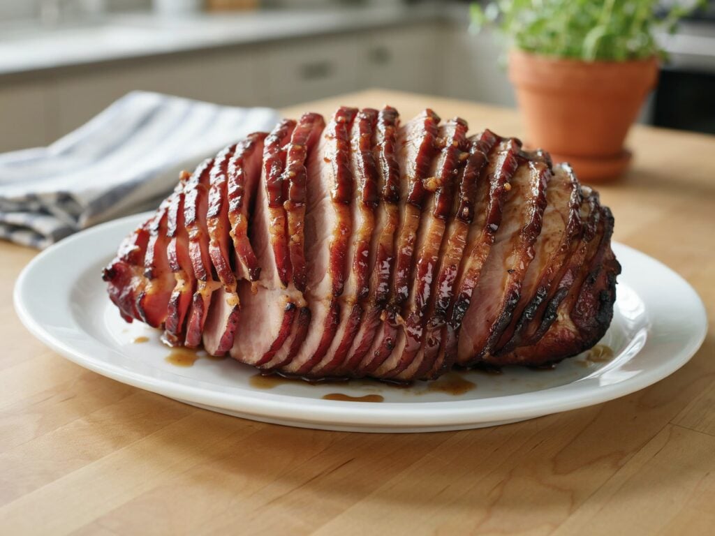 brown sugar glazed spiral ham