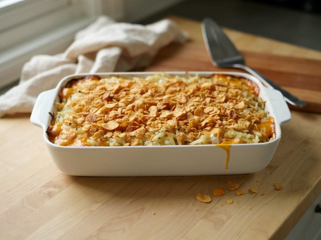 cheesy hash brown potato casserole