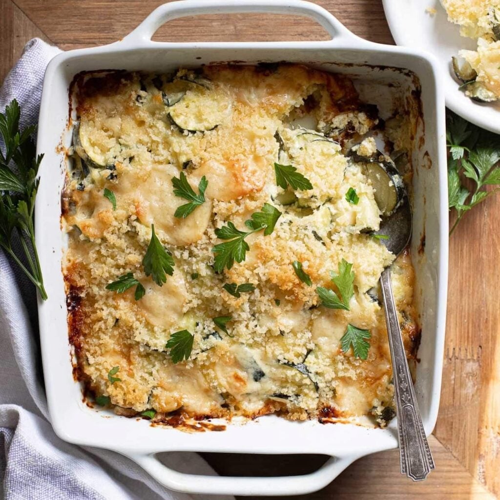 cheesy zucchini casserole